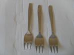 3 gero zilmeta taartvorkjes, Ophalen of Verzenden, Gebruikt
