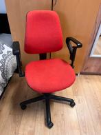 Bureaustoel gratis af te halen!, Ophalen of Verzenden, Gebruikt, Rood, Bureaustoel