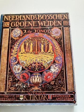 Album bossen en grond weiden K.Tiktak Groningen  beschikbaar voor biedingen
