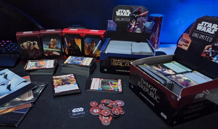 Star Wars Unlimited Kaarten Collectie, Hobby en Vrije tijd, Verzamelkaartspellen | Magic the Gathering, Zo goed als nieuw, Meerdere kaarten