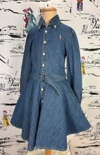 Ralph Lauren denim shirt dress spijkerjurk maat 8, Zo goed als nieuw, Ralph Lauren, Jurk of Rok, Ralph Lauren
