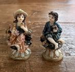 2 Retro vintage beeldjes MRH, Ophalen of Verzenden, Zo goed als nieuw, Mens