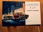 Ford Zephyr Owners Handboek.1965!, Ophalen of Verzenden