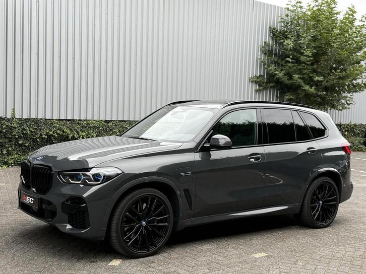 BMW X5 45e M-Sport xDrive 394pk|HUD|SKY|LASER|4W-B|PANO, Auto's, BMW, Bedrijf, Te koop, X5, 360° camera, 4x4, ABS, Achteruitrijcamera