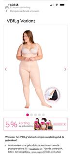 2 keer Lipolastic Drukpak XXL Zwart - Postoperatief, Kleding | Dames, Zwart, Maat 46/48 (XL) of groter, Ophalen of Verzenden, Lang