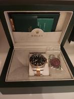 Rolex Submarinier two tone gold inclusief doos en boekjes, Sieraden, Tassen en Uiterlijk, Horloges | Heren, Goud, Ophalen of Verzenden