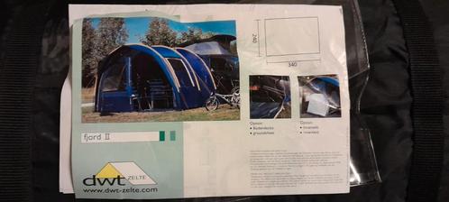 DWT Fjord II Bustent / Campertent, Caravans en Kamperen, Tenten, tot en met 2, Gebruikt, Ophalen