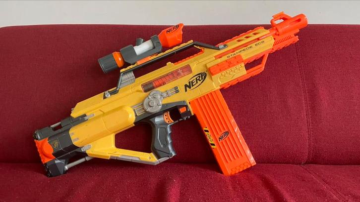 Electrische NERF Stampede ECS N-Strike, Kinderen en Baby's, Speelgoed | Buiten | Actiespeelgoed, Gebruikt, Ophalen