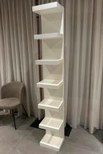 Witte Wandkast met 6 Vakken, Ophalen, Gebruikt