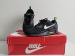 Nike Air Max 90 sneakers black/grey/volt maat 37.5, Verzenden, Zwart, Nike, Sneakers of Gympen