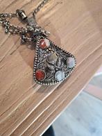 Antiek parfumflesje met edelstenen, Ophalen of Verzenden