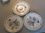 3 gebaksbordjes Gien, Huis en Inrichting, Keuken | Servies, Ophalen of Verzenden, Zo goed als nieuw, Bord(en), Overige stijlen