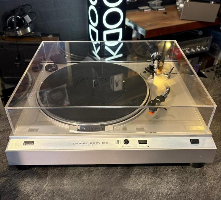 Sansui FR-D3 | direct drive | nieuwe stofkap | GARANTIE, Audio, Tv en Foto, Platenspelers, Refurbished, Platenspeler, Overige merken