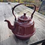 Vintage geemailleerde ketel, Ophalen of Verzenden, Gebruikt, Vierkant