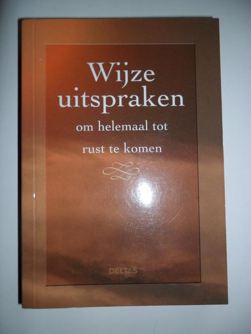 wijze uitspraken om helemaal tot rust te komen Miriam Clair, Boeken, Esoterie en Spiritualiteit, Nieuw, Overige typen, Ophalen of Verzenden