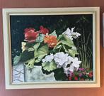 Schilderij bloemen, Ophalen of Verzenden