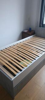 Zo goed als nieuw eenpersoonsbed (90x200) incl. matras en la, Overige materialen, 90 cm, Eenpersoons, Ophalen of Verzenden