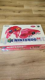 Japanse Nintendo 64 Clear Red (Boxed) NTSC-J, Spelcomputers en Games, Spelcomputers | Nintendo 64, Ophalen of Verzenden, Gebruikt