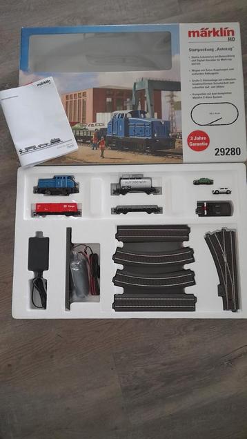 Marklin Digitale startset loc wagons rails enz in nieuwstaat beschikbaar voor biedingen
