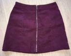 NIEUW Mooie suède look paarse rok , maatje 34, Paars, Nieuw, Ophalen of Verzenden, Maat 34 (XS) of kleiner