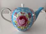 Mooie Pip Studio theepot blauw met bloemen, serie Early Bird, Ophalen of Verzenden, Zo goed als nieuw, Porselein