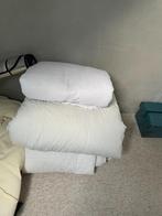 dekbed met sprei wit, Huis en Inrichting, Ophalen, Wit, Tweepersoons, Deken of Dekbed