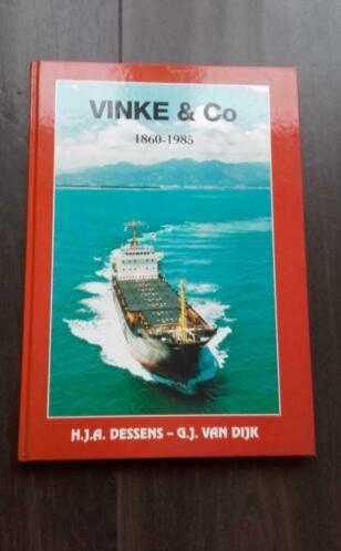 Vinke & co scheepvaart Amsterdam 1860-1985 boek De Alk, Verzamelen, Scheepvaart, Nieuw, Boek of Tijdschrift, Ophalen of Verzenden