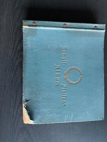 Schall Platten Album, met 12 platen jaren 20 beschikbaar voor biedingen