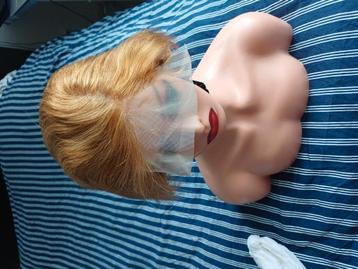 Pixie pruik / wig 100% menselijke haar  beschikbaar voor biedingen