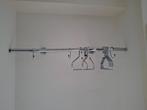 Wand kapstok, Zo goed als nieuw, Minder dan 100 cm, Metaal, Ophalen