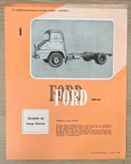 Ford Trader 40 Laag Chassis -1964 vrachtwagenfolder, Ophalen of Verzenden, Gelezen, Ford