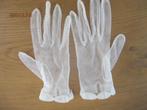 Bruids handschoentjes:mt 6/7(M), Kleding | Dames, Trouwkleding en Trouwaccessoires, Ophalen of Verzenden, Zo goed als nieuw, Wit