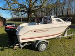 Quicksilver 420 Flamingo, Mercury 40 pk 4-tact EFI, Watersport en Boten, Sloepen, Ophalen, 10 tot 30 pk, 3 tot 6 meter, Buitenboordmotor