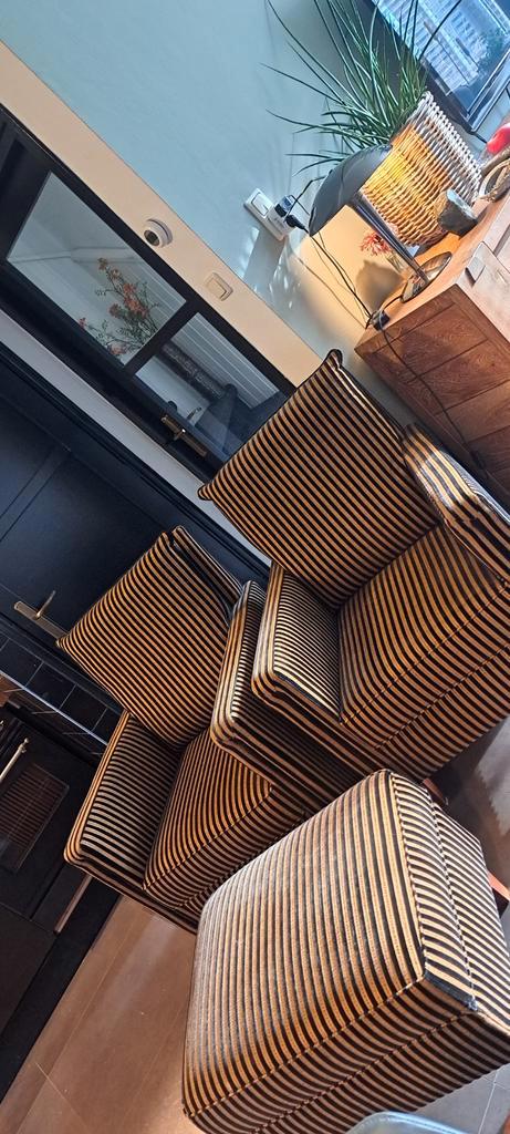 Raanhuis Hofstede classic 2 fauteuils + hocker, Huis en Inrichting, Fauteuils, Zo goed als nieuw, 50 tot 75 cm, 75 tot 100 cm