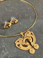 ketting Colombia, Ophalen of Verzenden, Nieuw, Goud, Overige materialen