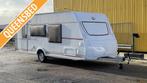 Bürstner Premio 470 TS - Queensbed, Caravans en Kamperen, Caravans, Schokbreker, Bedrijf, Bürstner, 5 tot 6 meter