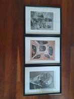 Escher platen (afkomstig uit escher museum), Ophalen of Verzenden