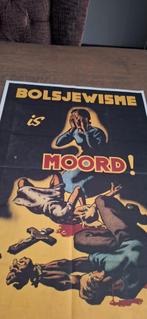 Poster +-30 40 cm bolsjewisme is moord, Ophalen