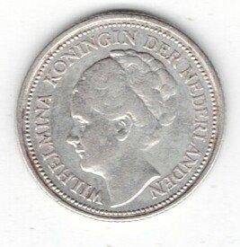 26-020 Nederland 10 cent 1930, Verzenden, Zilver, 10 cent, Koningin Wilhelmina