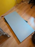 Bureau ikea licht blauw verstelbaar, Ophalen of Verzenden