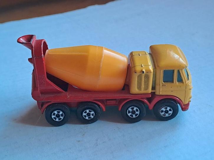Vintage Betonmolen modelauto Matchbox Superfast 55292 Lesney, Hobby en Vrije tijd, Modelauto's | 1:43, Gebruikt, Overige merken
