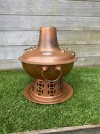 Chinese hotpot van koper, Huis en Inrichting, Keuken | Potten en Pannen, Ophalen, Gebruikt, Overige materialen, Overige typen