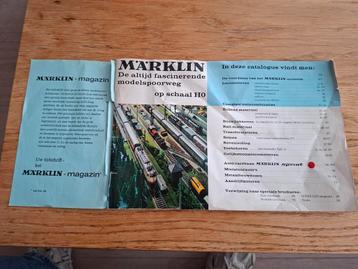 Oude MÄRKLIN catalogus o.a. HO beschikbaar voor biedingen