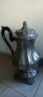 Rein zinn 95% nov apeltro tinnen kan pot tin koffiepot, Ophalen of Verzenden