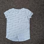 14: C&A wit shirt met zilveren tekst 146 - 152, Kinderen en Baby's, Kinderkleding | Maat 146, C&A, Meisje, Ophalen of Verzenden