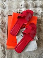 Hermès Sandalen Rood, Kleding | Dames, Schoenen, Slippers, Ophalen of Verzenden, Zo goed als nieuw, Hermes