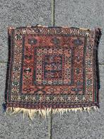 Perzische Sumak Tapijt Kussen/ cushion 48x43 cm, Huis en Inrichting, Woonaccessoires | Kussens, Overige kleuren, Vierkant, Ophalen of Verzenden