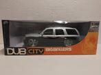 Cadillac Escalade Big Wheels Dub City JADA metal 1:18 KRD, Ophalen of Verzenden, Zo goed als nieuw