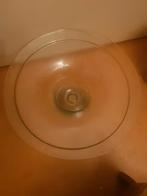 Mooie grote schaal., Ophalen of Verzenden, Gebruikt, Rond, Glas