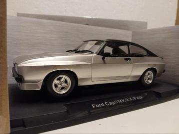 Ford Capri silver black roof X pack Mcg 1:18 KRD beschikbaar voor biedingen